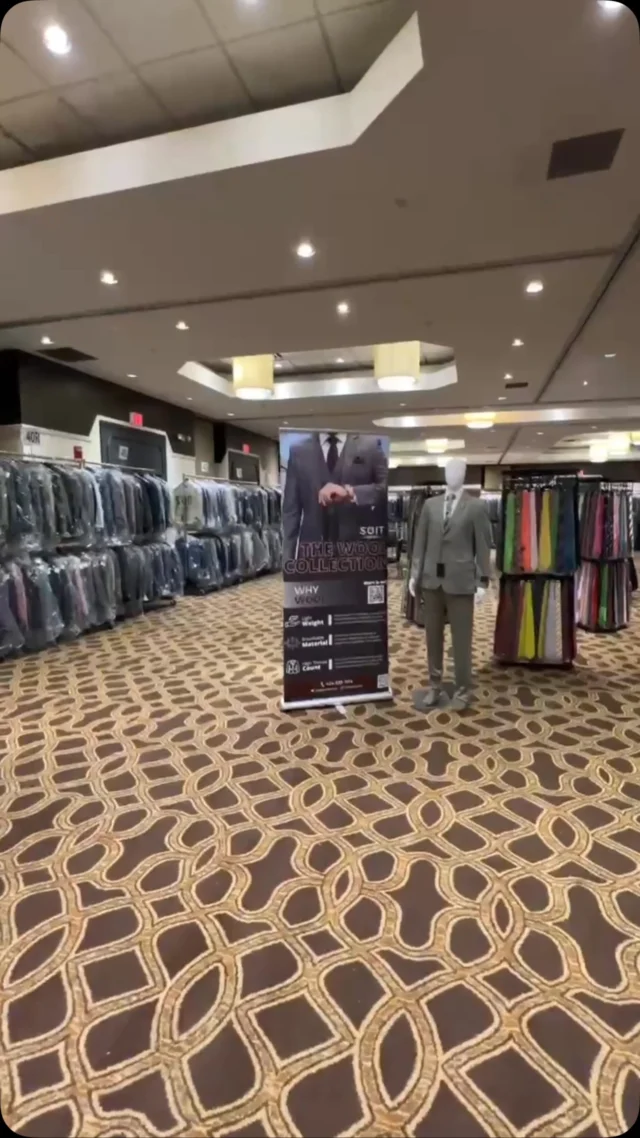 Detroit, we’re beyond excited to return to the Motor City and help you look your absolute best for every occasion.The racks are full, the fitting rooms are ready, and we’re officially all set up for another incredible weekend with you.Come join us at the Sheraton Detroit Metro Airport8000 Merriman Rd, Romulus, MI 48174, United StatesDoors open soon! We’re ready. Are you?