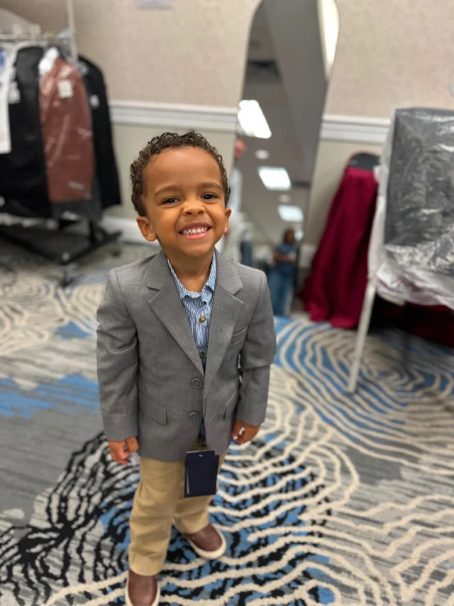 Nothing makes us smile more than seeing our youngest customers light up when they find the perfect fit. This little gentleman is rocking one of our suits and absolutely stealing the spotlight. 👔✨Whether you’re shopping for a special occasion, family photos, or just want your little one looking his best, we’ve got styles for every age. Stop by this weekend and let us help you find the perfect fit for the whole family!Friday 9:00 AM to 6:00 PM
Saturday 9:00 AM to 6:00 PM
Sunday 9:00 AM to 12:00 PM“Get Suited with Brotherly Love”