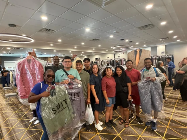 🚗💨 Some of our customers don’t just drive across town… they hit the ROAD to come see us!And honestly? We think it’s worth the trip. 😎👔With thousands of suits to choose from and new inventory at every event, there’s a good chance we’ll have something that fits your style, size, and budget.So grab your crew, gas up the car, and come get SUITED! 🔥Your perfect suit might be a road trip away. ❤️#SuitBros #SuitSale #WorthTheDrive #SuitUp #TravelingSuitSale