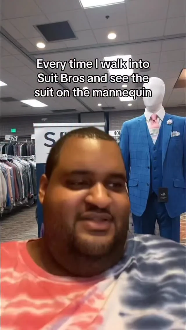 Yeah, we saw you looking 👀
Our suits don’t whisper they make eye contact.
Style that turns heads before you even say a word.Today is the LAST DAY of our Portland Pop-Up Sale!
Doors close at 12 P.M.Don’t just notice it from across the room… Come try it on.