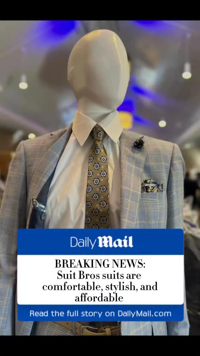 We’re just as shocked as you are… apparently looking good in a Suit Bros suit is now causing nationwide confidence spikes 😱Sources say closets are being upgraded, compliments are up 300%, and mirrors can’t keep up. More at 11. 👀