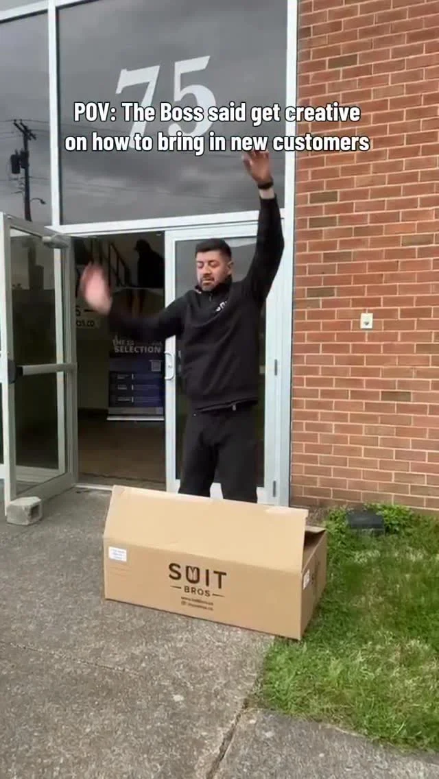 We didn’t say it would be our best creative idea…Today is the final day of our Newburgh suit sale. We’re bringing out fresh new inventory along with all the good vibes just for you.If you’d like to join us on our last day & have already RSVP’d for a previous day, you don’t have to do it again. Doors close at 3! You won’t want to miss this! 😎“Get Suited with Brotherly Love”