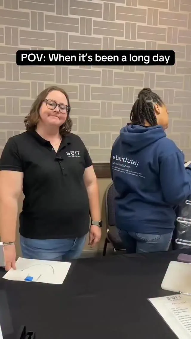 Never gonna catch us slipping 😃Today is the final day of our Denver suit sale. We’re bringing out fresh new inventory along with all the good vibes just for you.If you’d like to join us on our last day & have already RSVP’d for a previous day, you don’t have to do it again. Doors close at 12! You won’t want to miss this! 😎“Get Suited with Brotherly Love”Follow us on IG to get updates on all our upcoming shows.#suitbrosco
#menssuits #menswear#suitbroscountdown #suitandtie suitstyle
mensfashion
