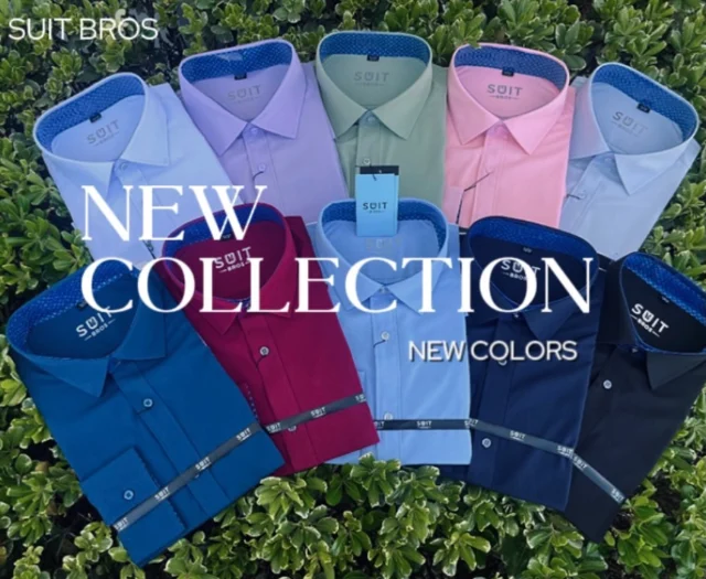 NEW COLLECTION. NEW COLORS. SAME STRETCH YOU LOVE.Our 4-way stretch dress shirts just leveled up 🔥Now available in fresh new colors and ready for Chicago THIS weekend — plus all upcoming suit sales.🎨 Colors dropping:
Teal
Blue
Light Grey
Sage
Light Blue
Lilac
Pink
White
Maroon
Navy
BlackBuilt for comfort. Designed to move. Tailored to turn heads.Chicago, we’re bringing the stretch. Don’t miss it, once we pack up, we roll to the next city.#SuitBros #NewCollection #ChicagoEvents #MensStyle #4WayStretch