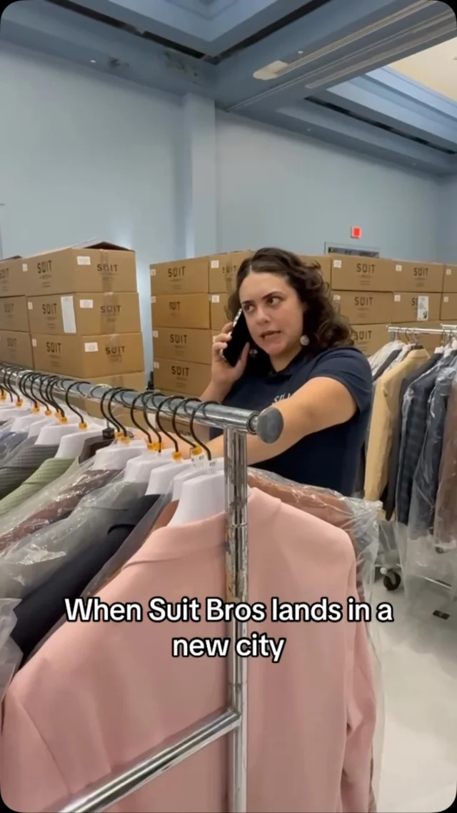 You got plans?… Don’t say that. 😂Because Suit Bros is heading to a new city! 🔥Tag somebody who needs a new suit and tell them “We’ve got plans.” 😎